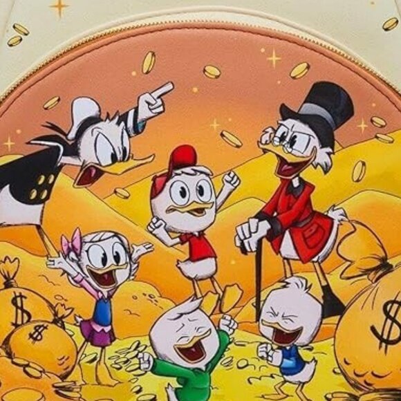Loungefly Disney DuckTales Money Vault Mini Backpack NWT main image 2